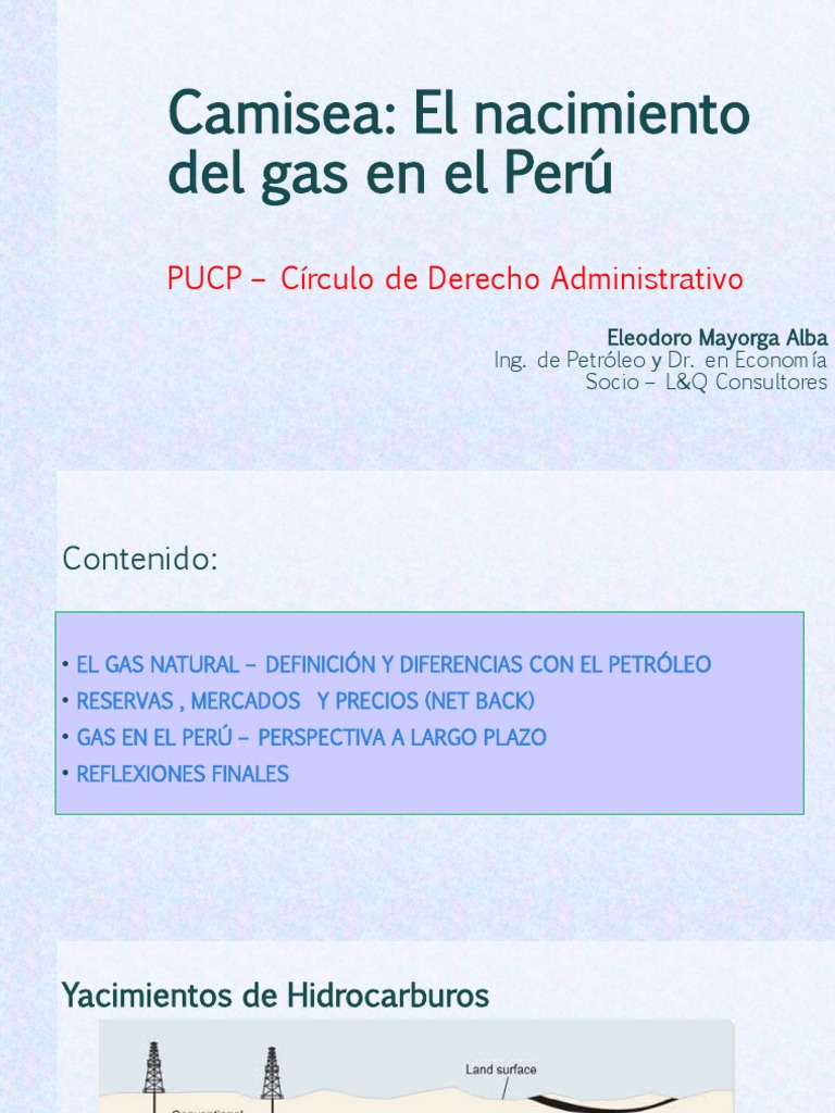 Gas Natural en Perú: Perspectivas y Usos | PDF | Petróleo | Combustibles