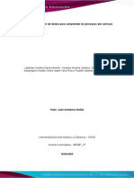 Fase 2 - Presentación de Relatos para Comprender Los Principios Del Currículo