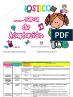 ?? Plan Diagnostico Semana de Adaptación