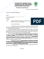 Carta #041-42 - Limpieza Jr. La Haban y Pje. Proceres