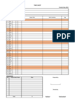 5-May'2023 - Time Sheet