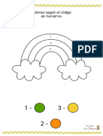 Colorear Por Numeros Dibujos Primavera