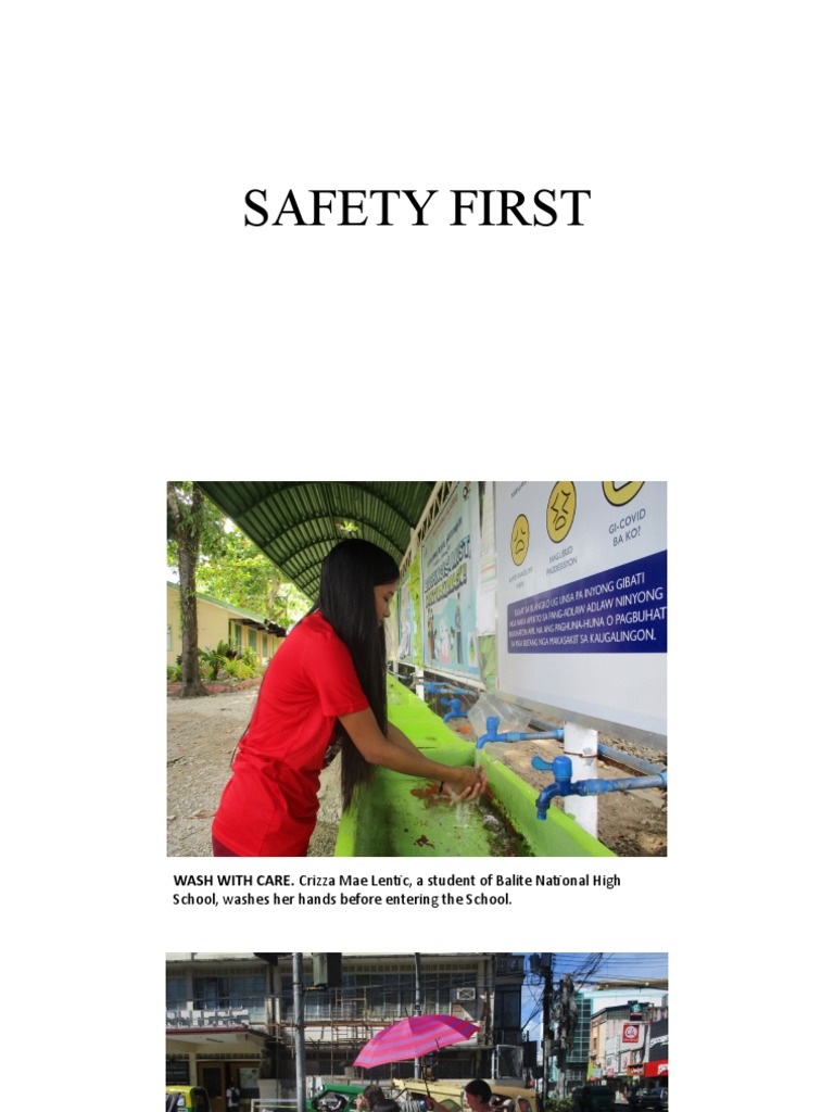 Safety First | PDF
