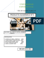 PRODUCTO ACADEMICO 3 - Empresarial I