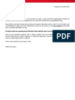 Comunicado Aos Pais Semana de Saúde e Bem - Estar - FUNDAMENTAL I Ok-10