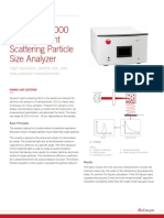 Brochure Nicomp n3000 Dynamic Light Scattering Particle Size Analyzer 10438