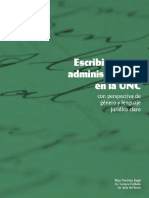 Manual Escribir Textos Administrativos 2022 - Universdad Nacional de Córdoba