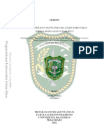 Skripsi: Analisis Penerapan Akuntansi Pada Usaha Toko Pakan Ternak Di Kecamatan Siak Hulu