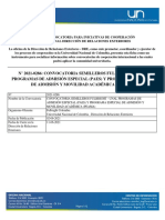 N° 2021-0286 - Convocatoria Semilleros Fulbright - Unal Programas de Admisión Especial (Paes) y Programa Especial de Admisión y Movilidad Académica (Peama)