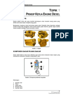 Topik 1 - Prinsip Kerja Engine Diesel