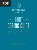 Wiltshire HRT Guidance 2014 | PDF | Hormone Replacement Therapy | Menopause