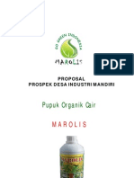Proposal Project Desa Industri Mandiri Marolis
