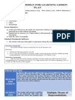 Universal Design For Learning Lesson Plan Gumandal Matildo Pacatang Sabanico Vocal