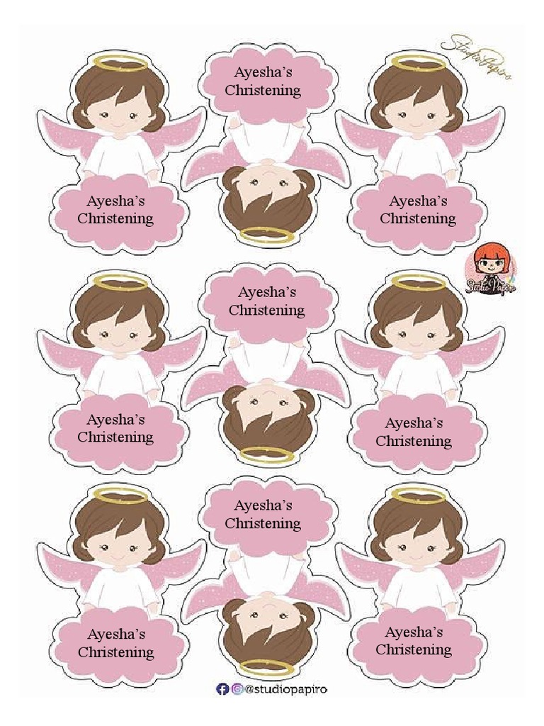 Cupcake Topper | PDF