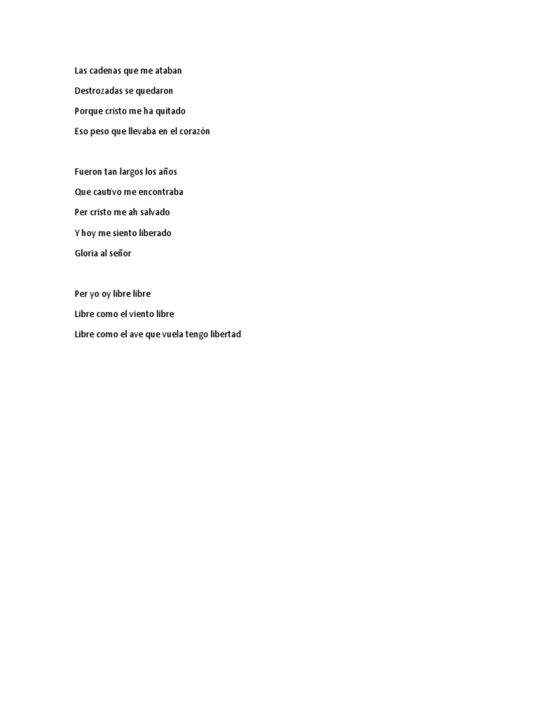 Las Cadenas Que Me Ataban PDF