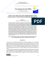 The Journal of Asia TEFL