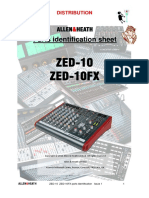 ZED - 10 ZED - 10FX Distributor Parts Identification - 1