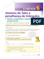 Teorema de Tales e Semelhança