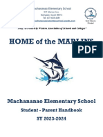 Mes Student Handbook Sy 23-24 Final