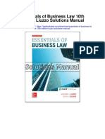 Essentials of Business Law 10th Edition Liuzzo Solutions Manual