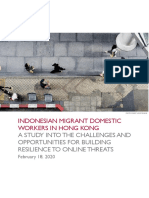 Indonesian Migrant Domestic Workers in H