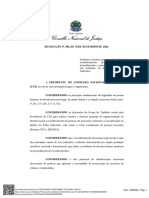 Resolução 484 CNJ Procedimento Reconhecimento