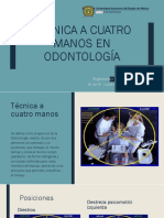 Técnica A Cuatro Manos en Odontología