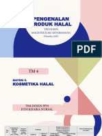 Pengenalan Produk Halal-Kosmetika