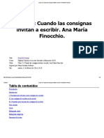 Clase 25 Cuando Las Consignas Invitan A Escribir. Ana Mar65533a Finocchio