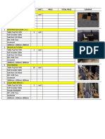 List Table