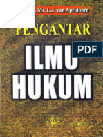 BUKU Pengantar Ilmu Hukum - L. J. Van Apeldoorn