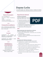 Dayne CV