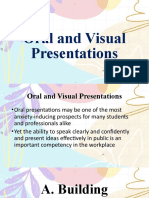 C4 Visual and Oral Presentations