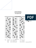 Diagnostico Clave Segundo Grado