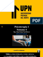 Semana 4 PPT Psicoterapia 1