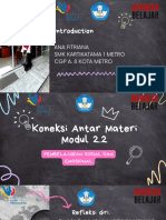 Koneksi Antar Materi Modul 2.2