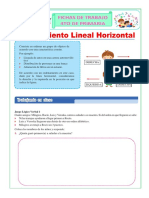 Ordenamiento Lineal Horizontal