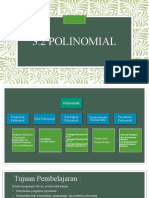 KD 3.2 Pembagian Polinomial (Bersusun)