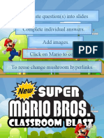 Super Mario Blast Game