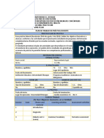 Work Plan Format (Formato Plan de Trabajo) and Checklist 2023 2