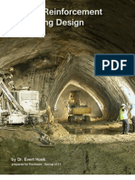 Cavern Reinforcement Design Optimization