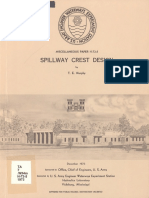 USAEWES - Spillway Crest Design - T. E. Murphy 1973