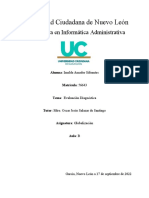 Evaluación Diagnóstica - Imelda Amador Sifuentes