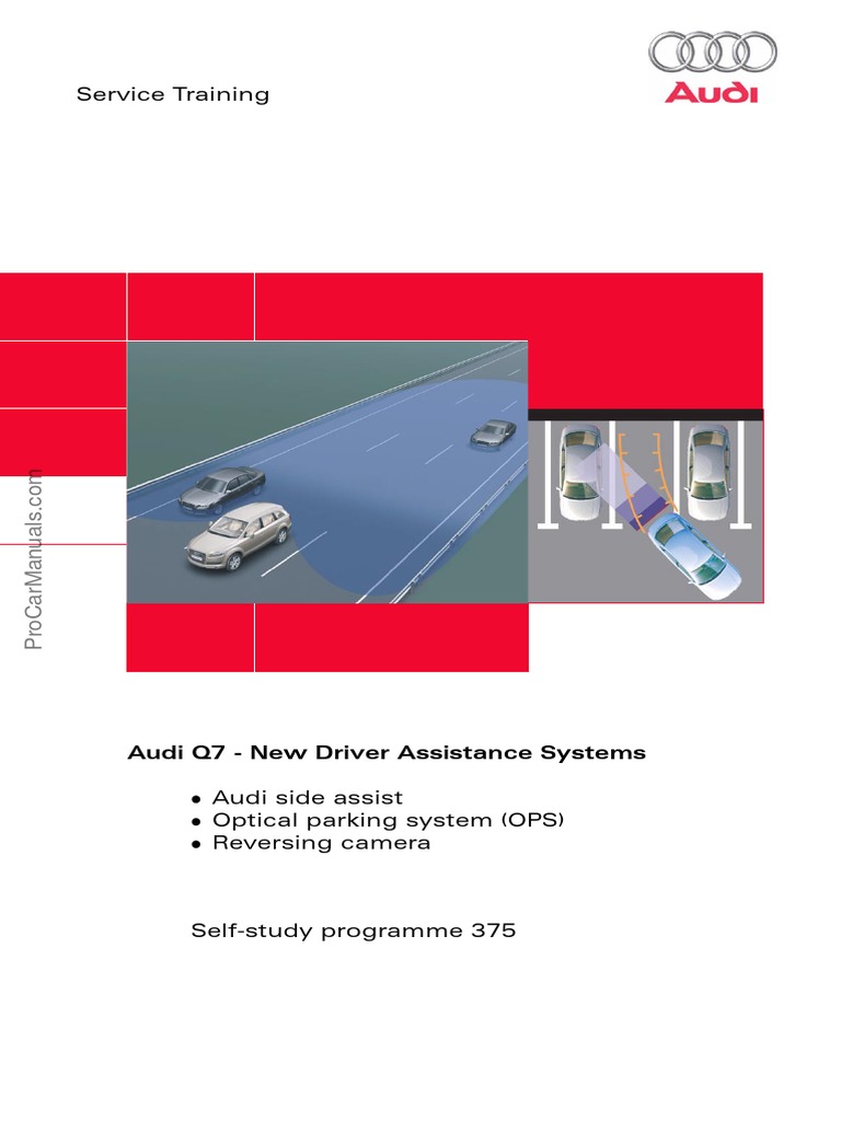 SSP 375 Audi Q7 New Driver Assistance Systems | PDF | Radar | Antenna ...