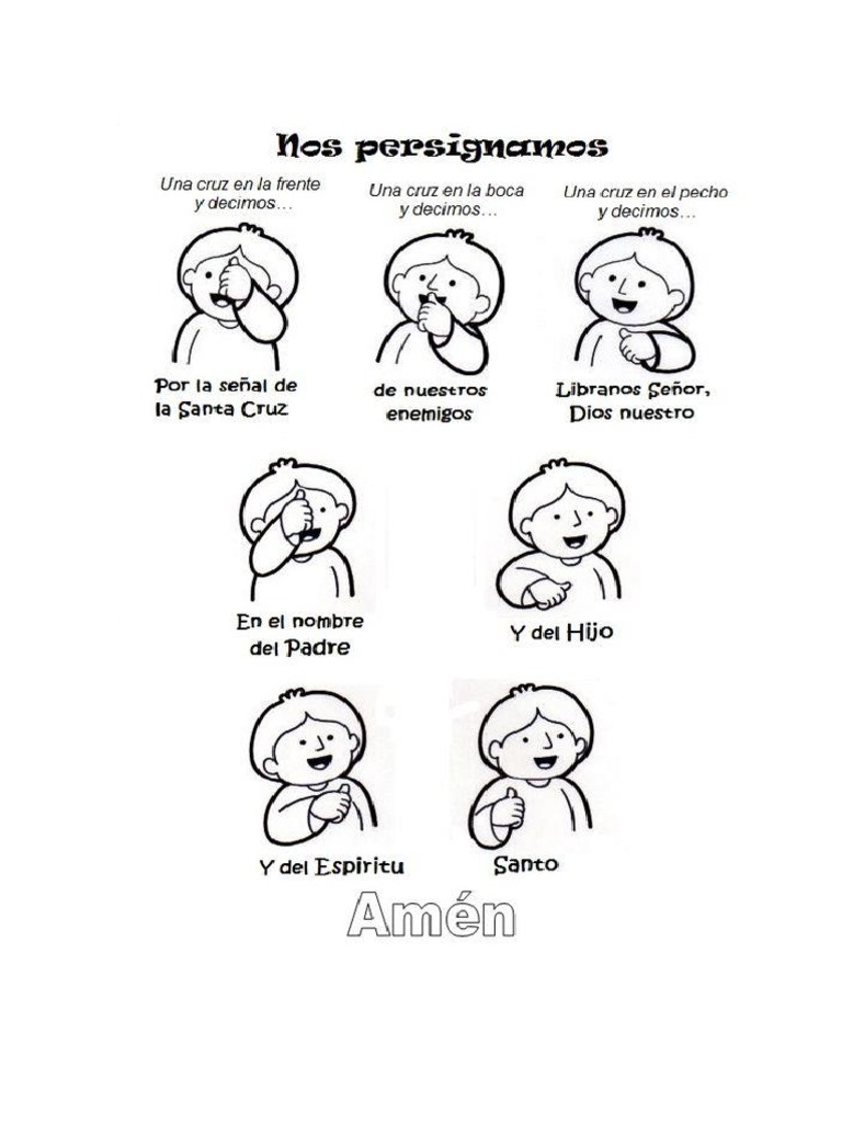 Persignarse, Esquema | PDF