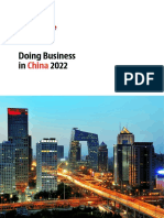 Doing Business in China Guide 2022