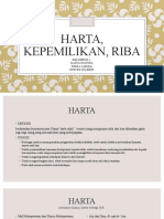 Harta, Kepmilikan, Riba (Kelompok 1)