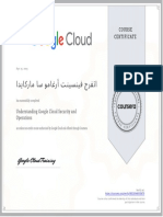 Google Cloud Understanding Google Cloud Security and OPerations Coursera ME3694MYDNT9 1-4