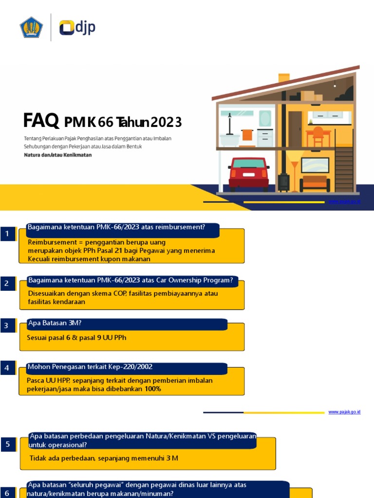 FAQ PMK 66 Tahun 2023 | PDF