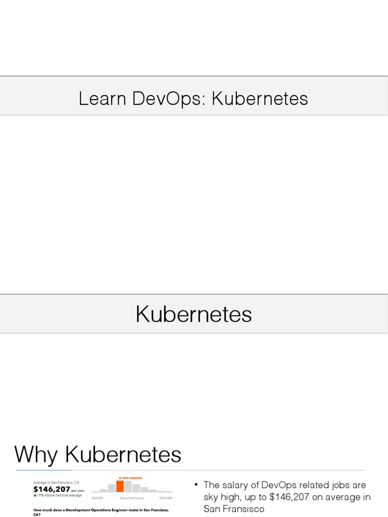 Learn+DevOps+ +kubernetes | PDF | Cloud Computing | Software Engineering